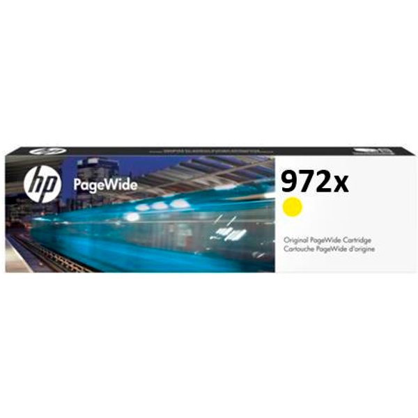 HP 972X (L0S04AN) Yellow Original High Capacity PageWide Cartridge