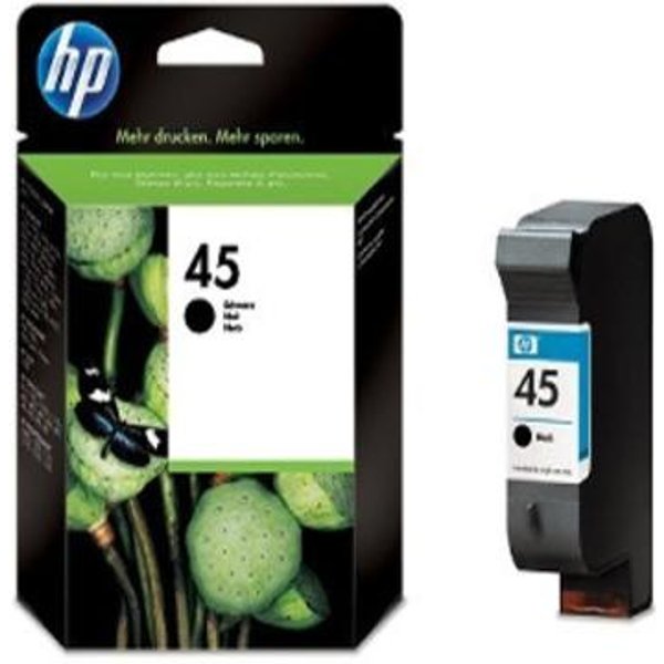 HP 45 Black Original Inkjet Print Cartridge (51645A)