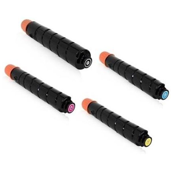 Compatible Canon GPR-55BK/C/M/Y Full Set Toner Cartridges (4 Pack) Multipack