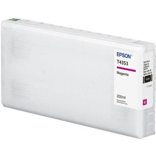 Epson T43S (T43S320) Magenta Original UltraChrome D6r-S Ink Cartridge (200ml)