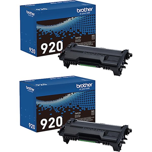 Brother HL-L5210DWT Printer Toner Cartridges (2 Pack) -TN920 Multipack Original