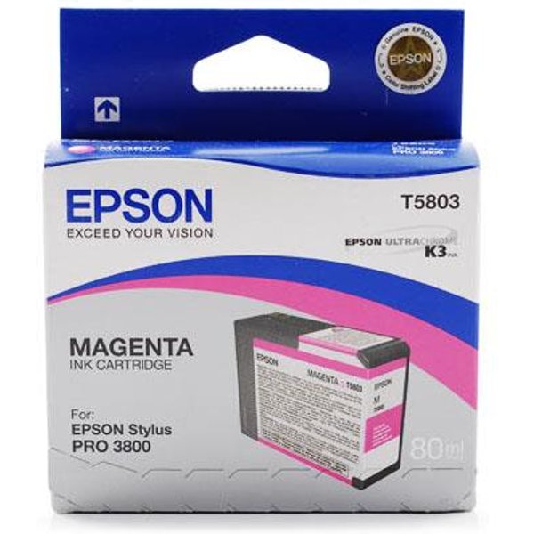 Epson T5803 (T580300) Original Magenta Ink Cartridge