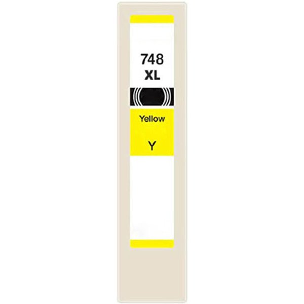 Compatible Epson 748XL Ink Cartridge (Replaces Epson T748XL420) Yellow