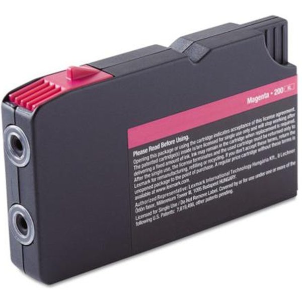 Compatible Lexmark No.200XL High Yield Ink Cartridge (Replaces Lexmark 14L0199) Magenta