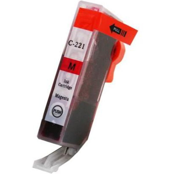 Compatible Canon CLI-221M Ink Cartridge (Replaces Canon 2948B001) Magenta