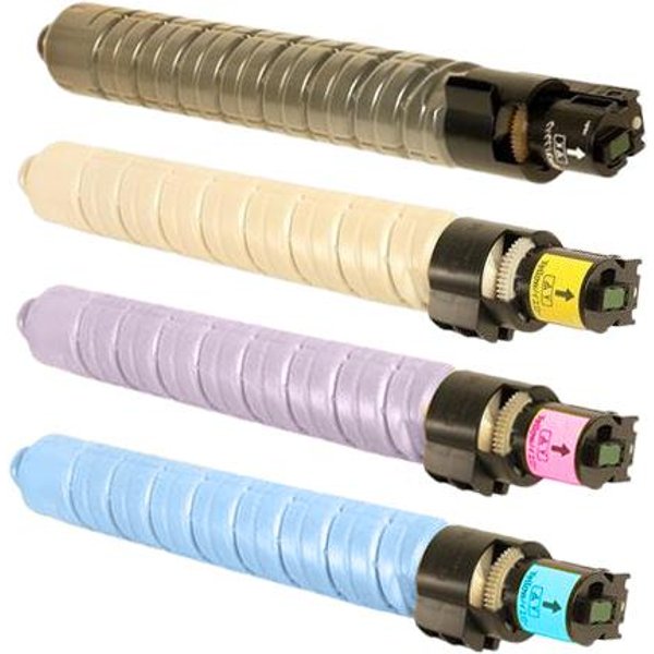 Compatible Ricoh 841452/53/54/55 BK/C/M/Y Full Set Toner Cartridges (4 Pack) Multipack
