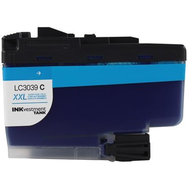 Compatible Brother LC3039C High Yield Ink Cartridge Cyan