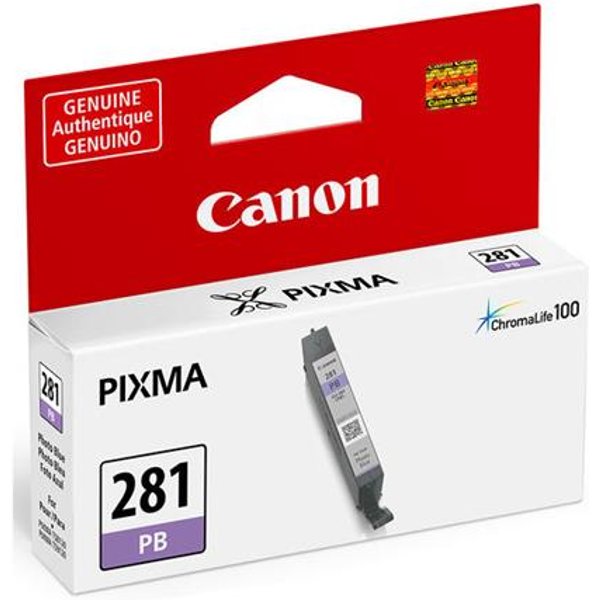 Canon CLI-281PB Photo Blue Original Standard Capacity Ink Cartridge
