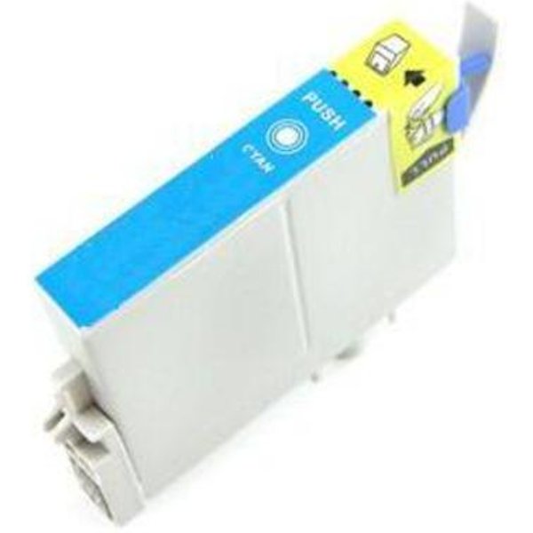 Compatible Epson T0602 Ink Cartridge (Replaces Epson T060220) Cyan