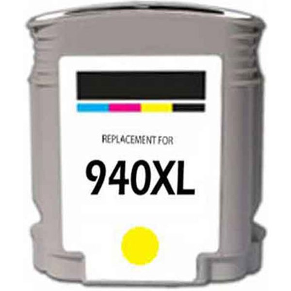 Compatible HP 940XL Ink Cartridge (Replaces HP C4909AN) Yellow