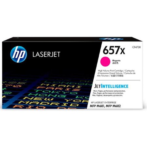 HP 657X (CF473X) Magenta Original High Capacity Toner Cartridge