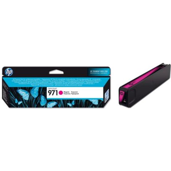 HP 971 Magenta Original Standard Capacity Ink Cartridge (CN623AM)