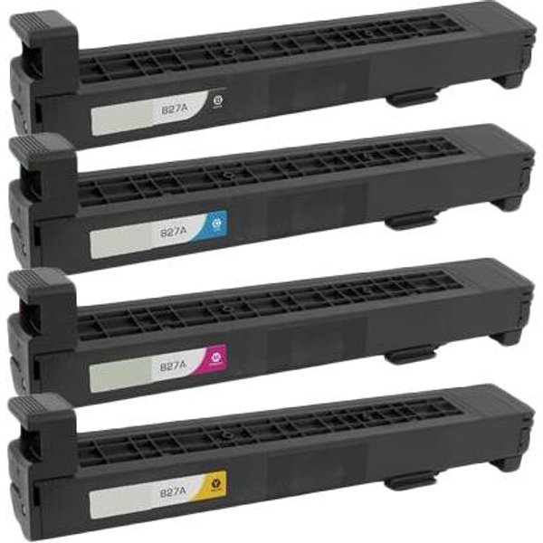 Compatible HP 827AFull Set Toner Cartridges (4 Pack) Multipack