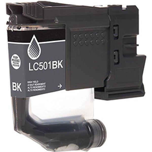 Compatible Brother LC501BK Standard Yield Ink Cartridge Black