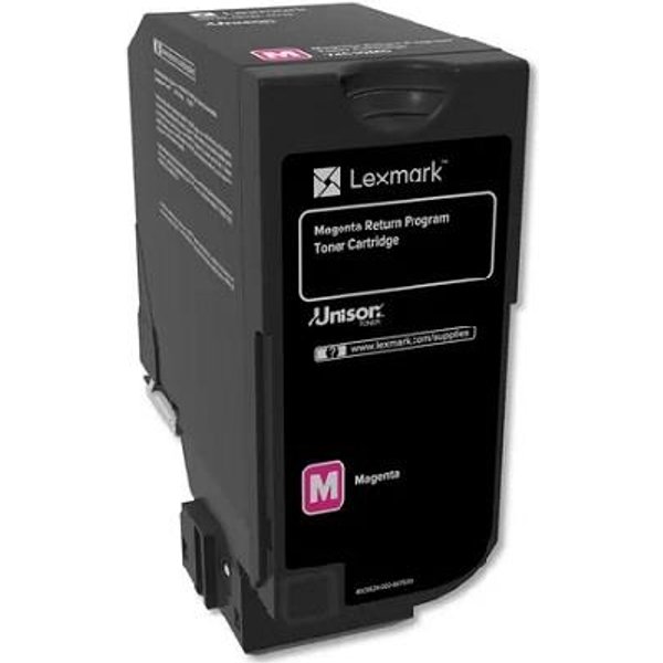 Lexmark 74C1HM0 Toner Cartridge Original Magenta