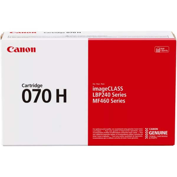 Canon 070H (5640C001) Black Original High Capacity Toner Cartridge