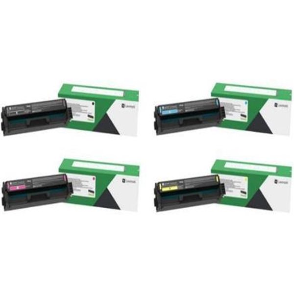 Lexmark C3210 Full Set Original Standard Yield Toner Cartridges (4 Pack)