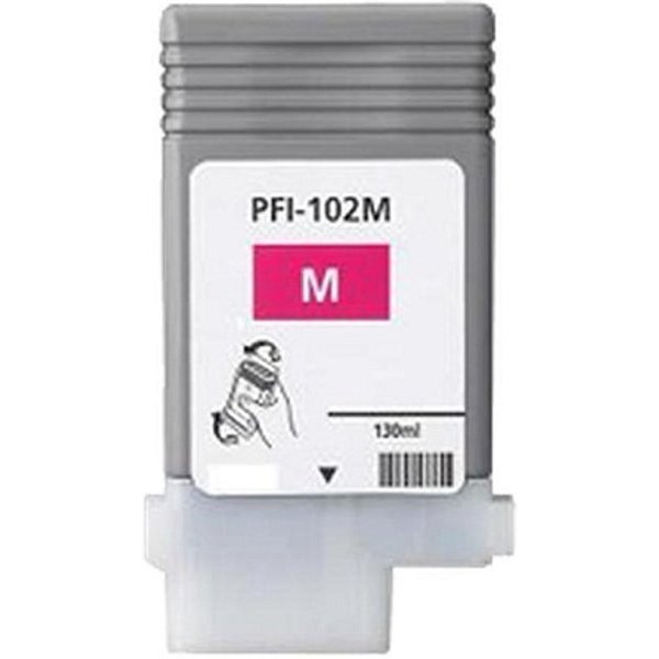 Compatible Canon PFI-102M Ink Cartridge (Replaces Canon 0897B001AA) Magenta