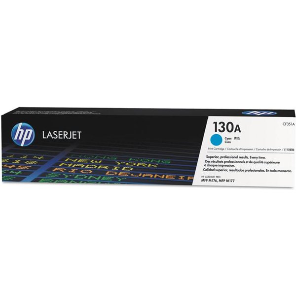 HP 130A (CF351A) Cyan Original Standard Yield Toner Cartridge
