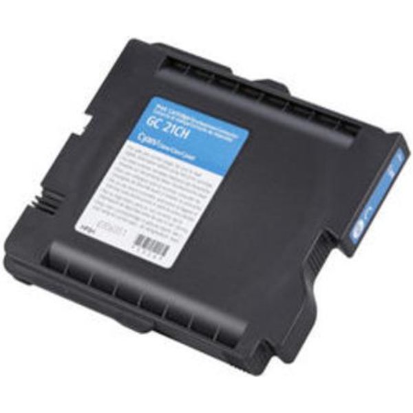 Compatible Ricoh 405533 Ink Cartridge (Replaces GC21C) Cyan