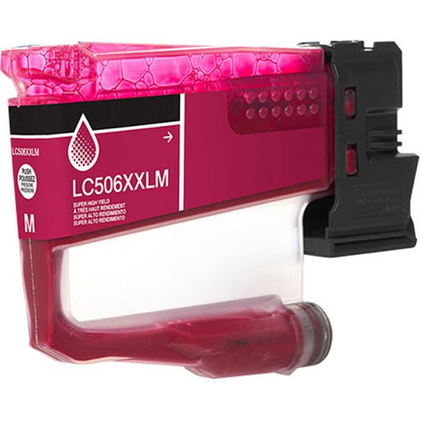 Compatible Brother LC506XXLM Super High Yield Ink Cartridge Magenta