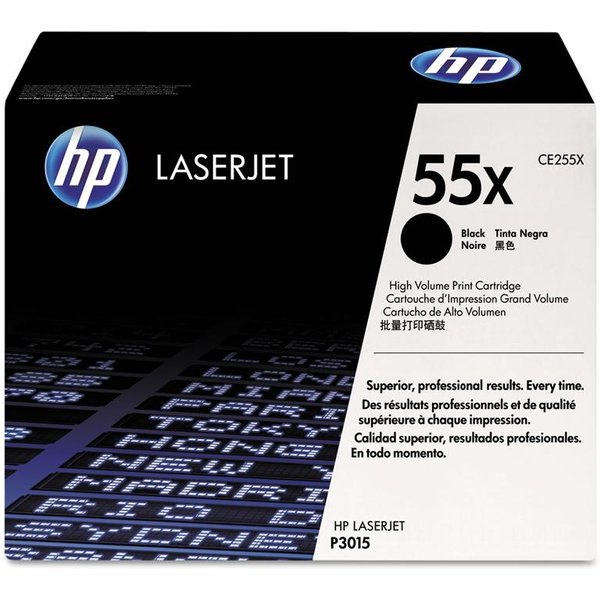 HP 55X (CE255X) Original Black High Capacity Toner Cartridge