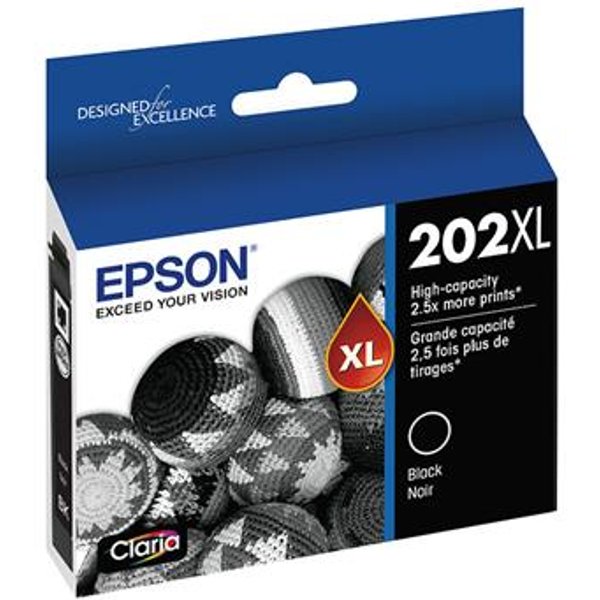 Epson 202XL (T202XL120-S) Black Original High Capacity Ink Cartridge