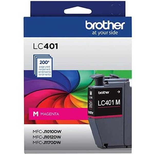 Brother LC401M Magenta Original Standard Yield Ink Cartridge