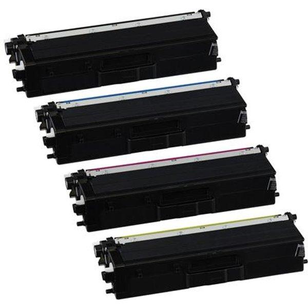 Compatible Brother TN439BK/C/M/Y Full Set Ultra High Capacity Toner Cartridges (4 Pack) Multipack