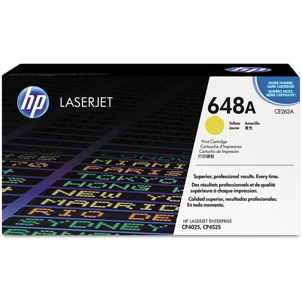 HP 648A (CE262A) Yellow Original Toner Cartridge