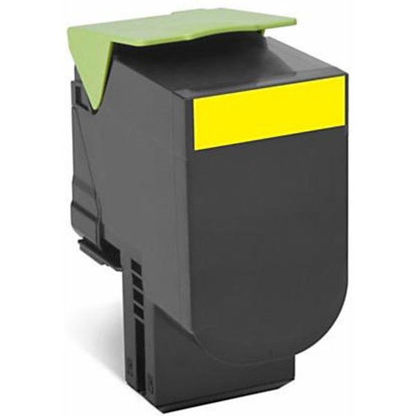 Compatible Lexmark C540H1YG High Yield Toner Cartridge Yellow