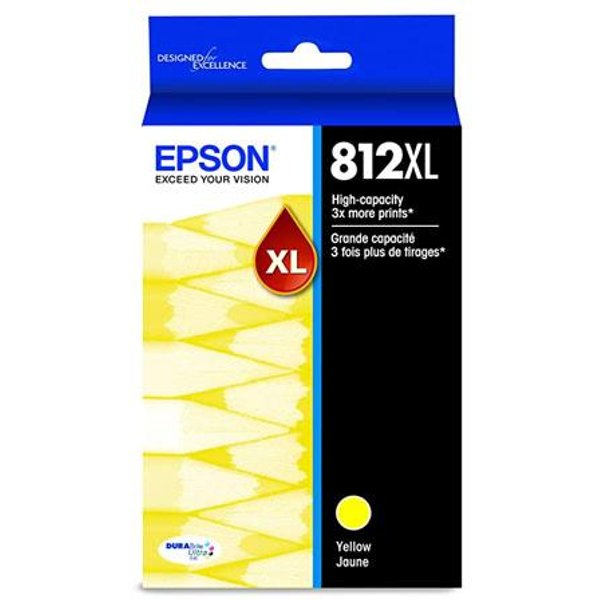 Epson T812XL (T812XL420) Ink Cartridge Original Yellow