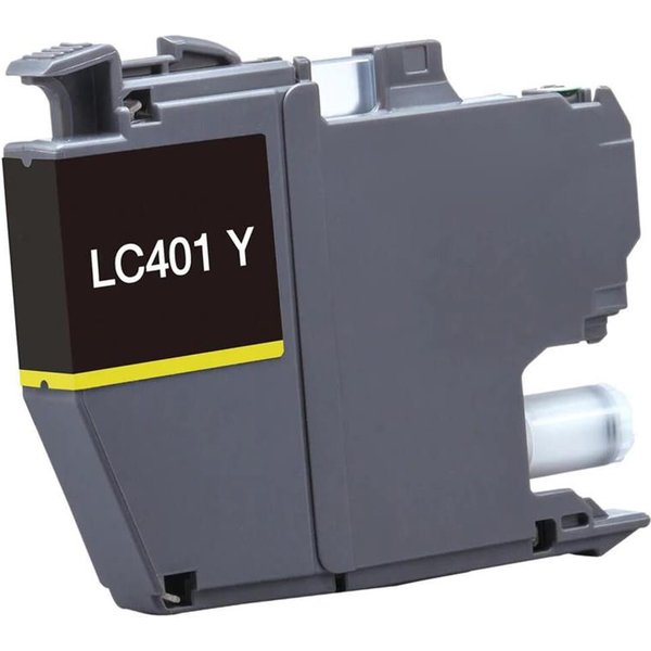 Compatible Brother LC401Y Standard Yield Ink Cartridge Yellow
