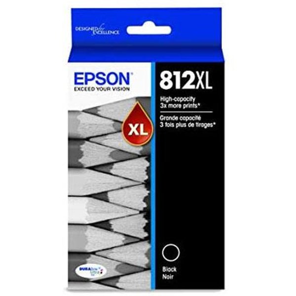 Epson T812XL (T812XL120) Ink Cartridge Original Black