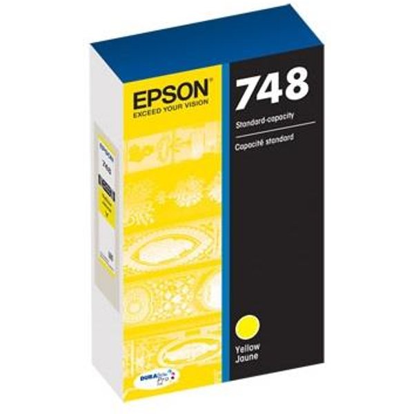 Epson 748 (T748420) Yellow Original Standard Capacity Ink Cartridge