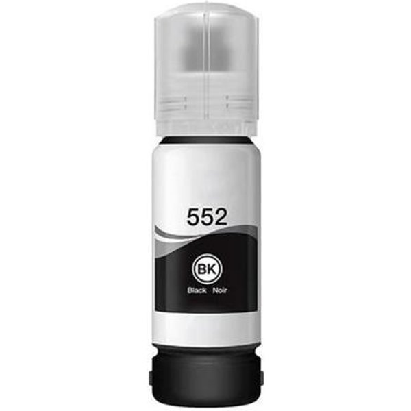 Compatible Epson T552 Ink Bottle (Replaces Epson T552020-S) Black