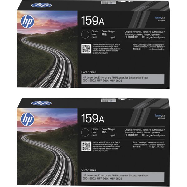 Hp 159A Black Original Standard Capacity Toner Cartridges - Twin Pack (2 Pack)