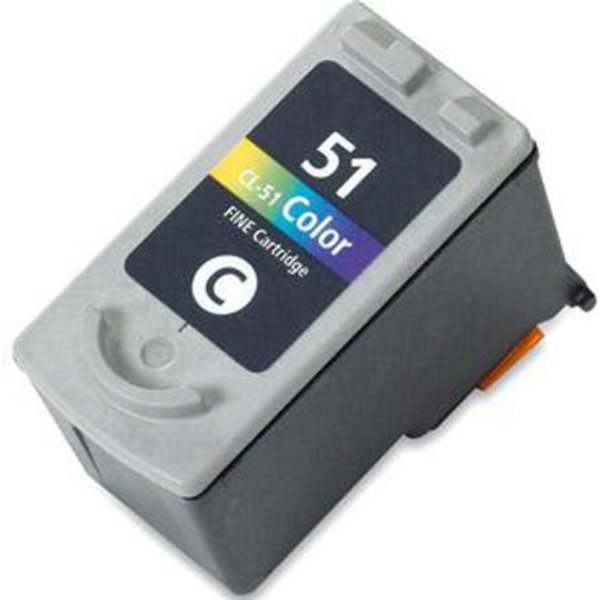 Compatible Canon CL-51 Ink Cartridge (Replaces Canon 0618B006) Color