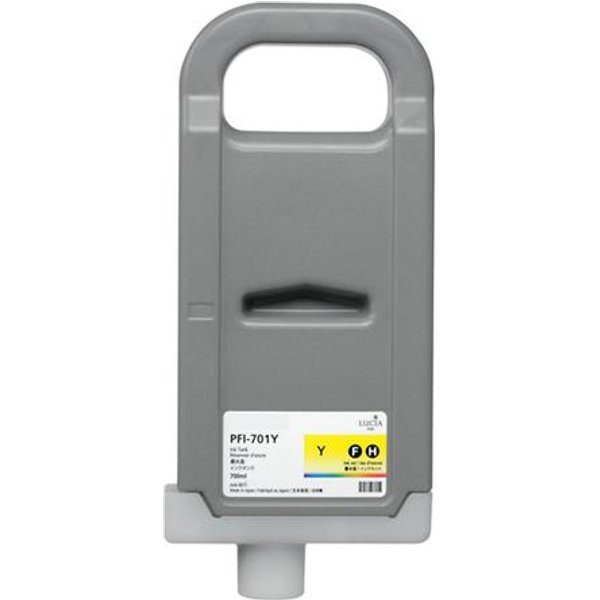 Compatible Canon PFI-701Y Ink Cartridge (Replaces Canon 0903B001AA) Yellow