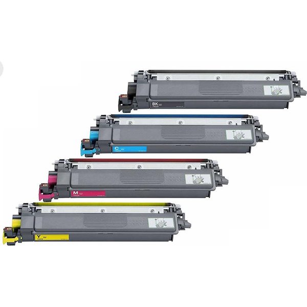 Compatible Brother TN229 BK/C/M/Y Full Set Standard Capacity Toner Cartridges (4 Pack) Multipack