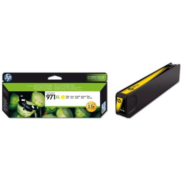 HP 971XL Yellow Original High Capacity Ink Cartridge (CN628AM)