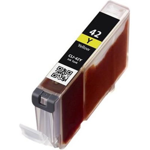 Compatible Canon CLI-42Y Ink Cartridge (Replaces Canon 6387B002) Yellow