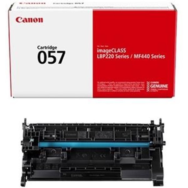 Canon 057 (3009C001) Black Original Standard Capacity Toner Cartridge