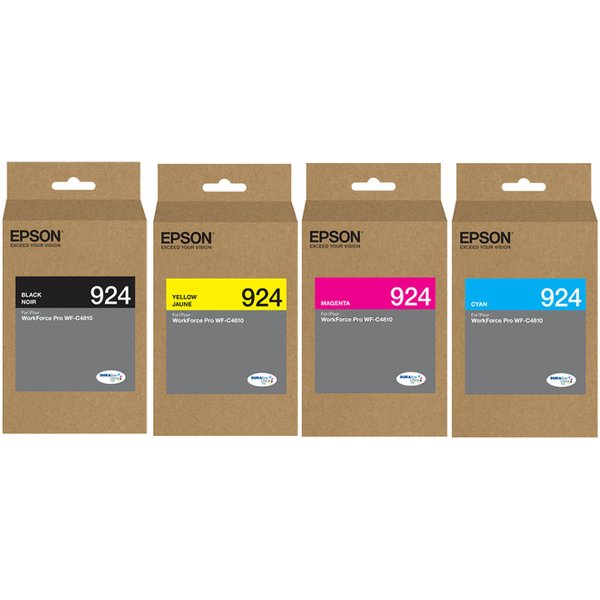 Epson T924 Full Set Original Standard Capacity Ink Cartridges (4 Pack)