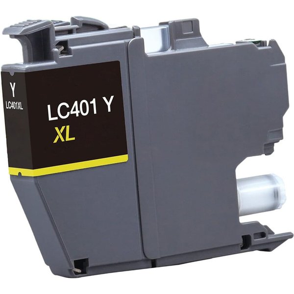 Compatible Brother LC401XLY High Yield Ink Cartridge Yellow