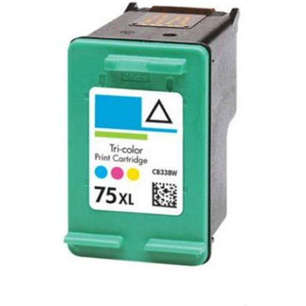Compatible HP 75XL Ink Cartridge (Replaces HP CB338WN) Color