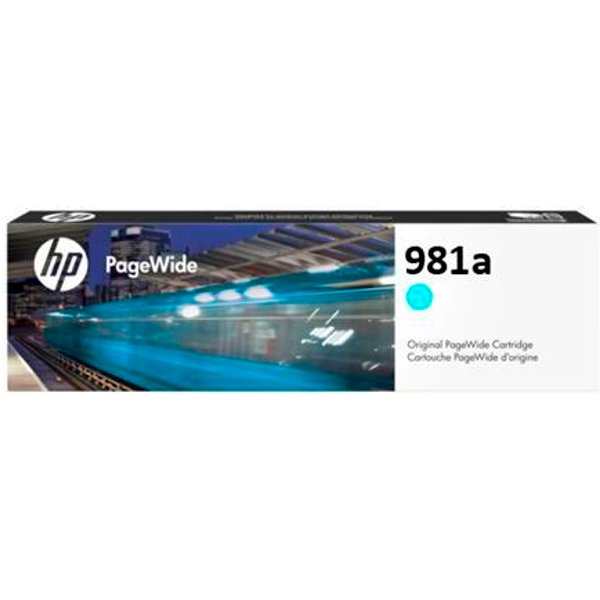 HP 981A (J3M68A) Cyan Original Standard Capacity PageWide Cartridge