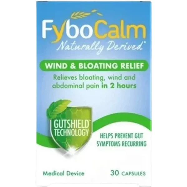 FyboCalm Wind & Bloating Relief Capsules