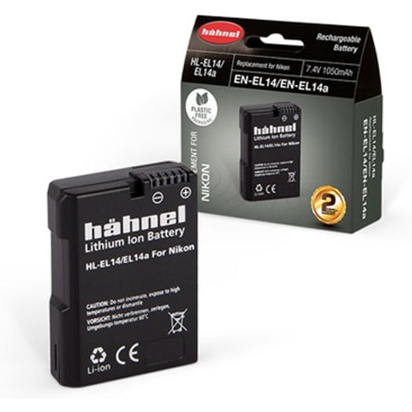 Hahnel HL-EL14a Battery - For Nikon