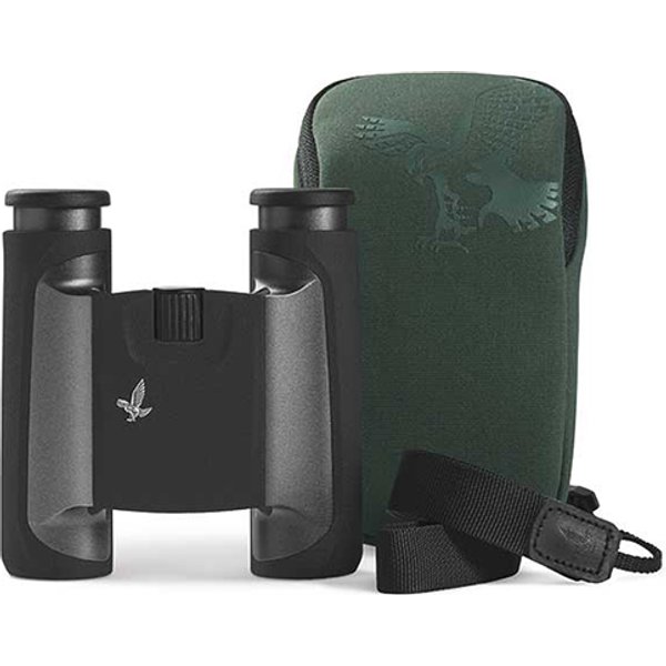 Swarovski CL 10x25 Pocket Binoculars Anthracite - with Wild Nature Accessory Pack